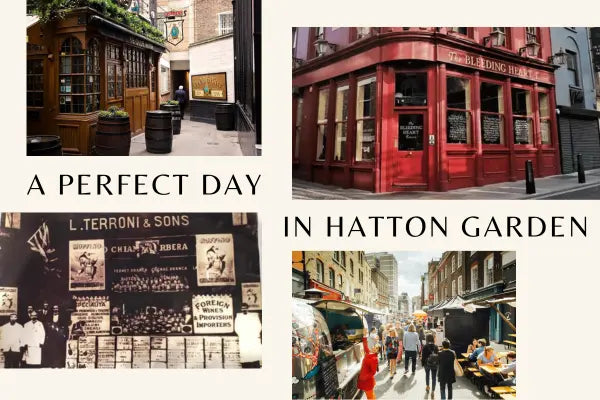 A Perfect Day in Hatton Garden: From Coffee to Cuisine and Choosing an Engagement Ring